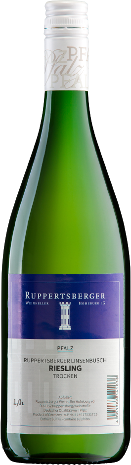 Riesling QW trocken Ruppertsberger Linsenbusch, 1 Liter