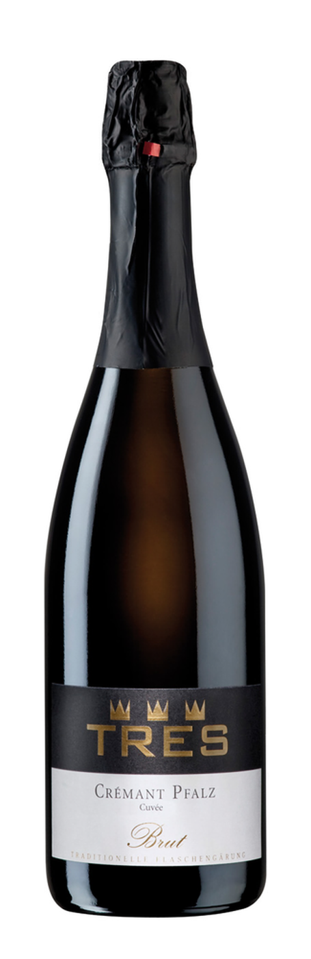 Sekt b. A. TRES Crémant brut Spätburgunder und Chardonnay