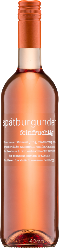 Spätburgunder Weißherbst Spätlese feinfruchtig